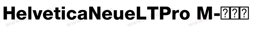HelveticaNeueLTPro M字体转换